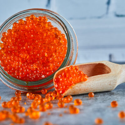 冷凍醬油醃漬三文魚籽